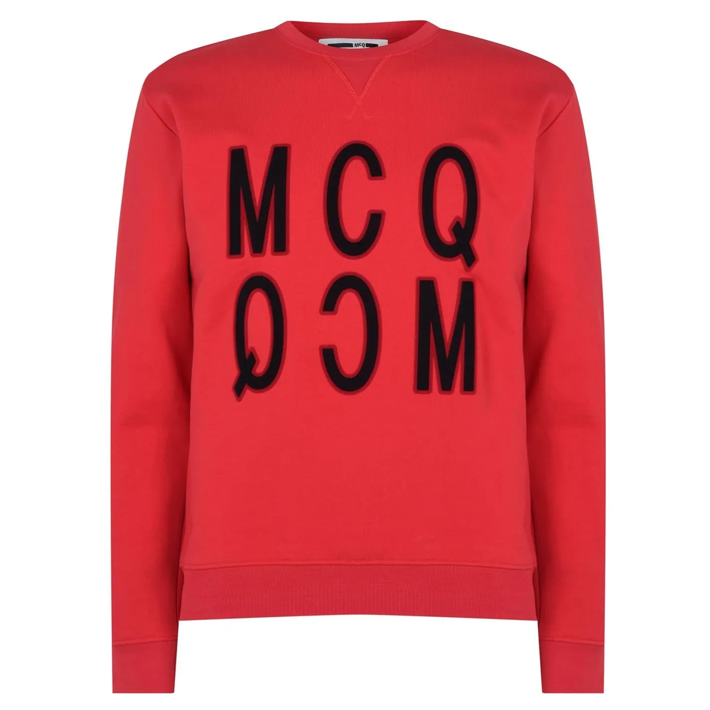 MCQ Alexander McQueen Velvet Logo Sweatshirt