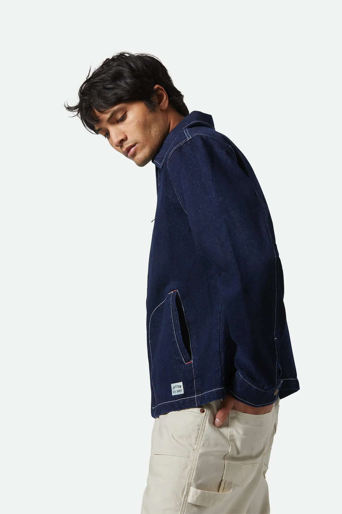 Mechanic Garage Jacket - Rinse Denim Brixton