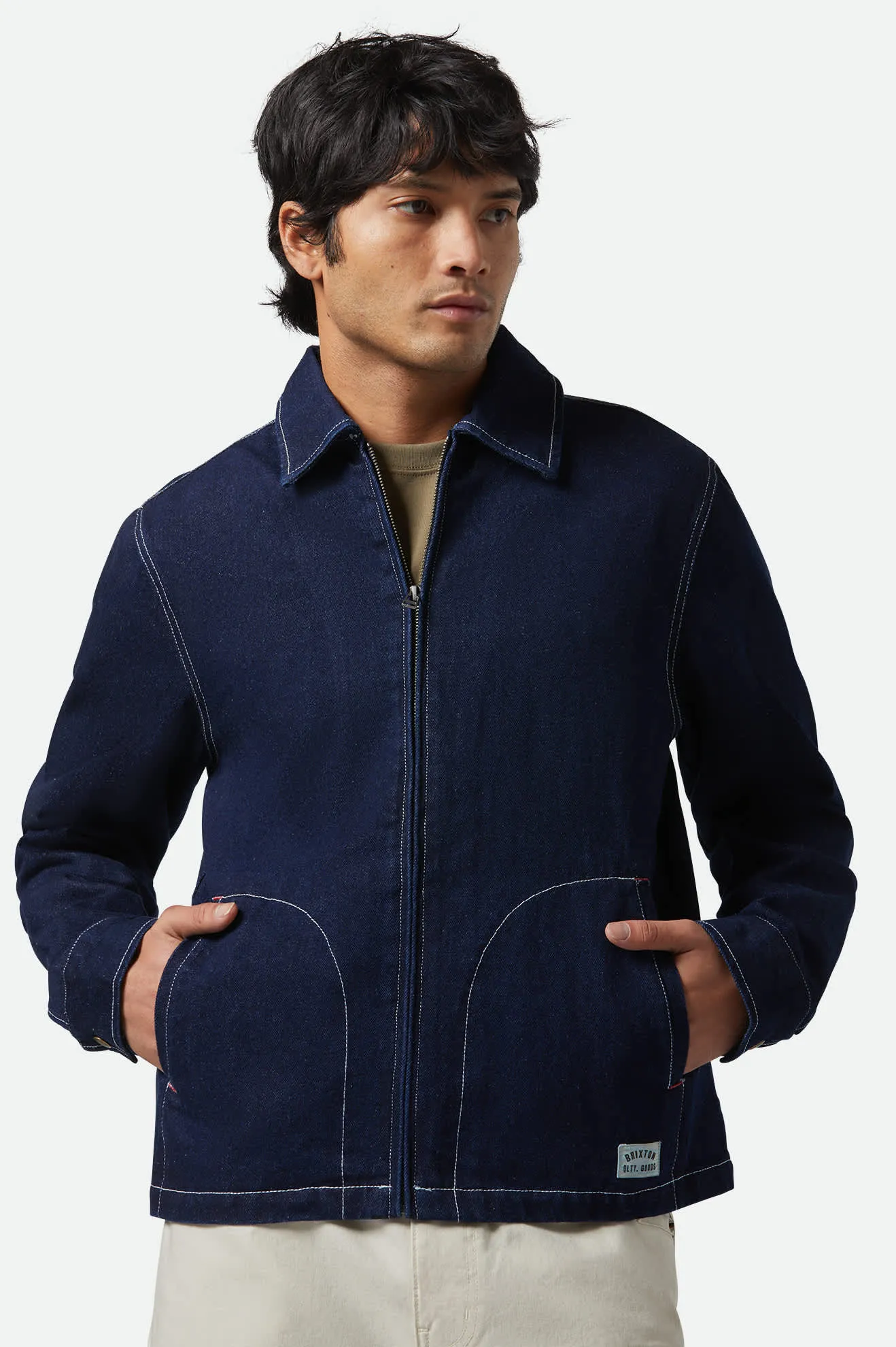 Mechanic Garage Jacket - Rinse Denim Brixton