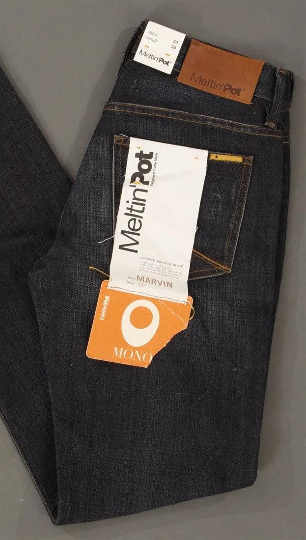 Meltin Pot Marvin Broken Twill Slim Jean in UB100