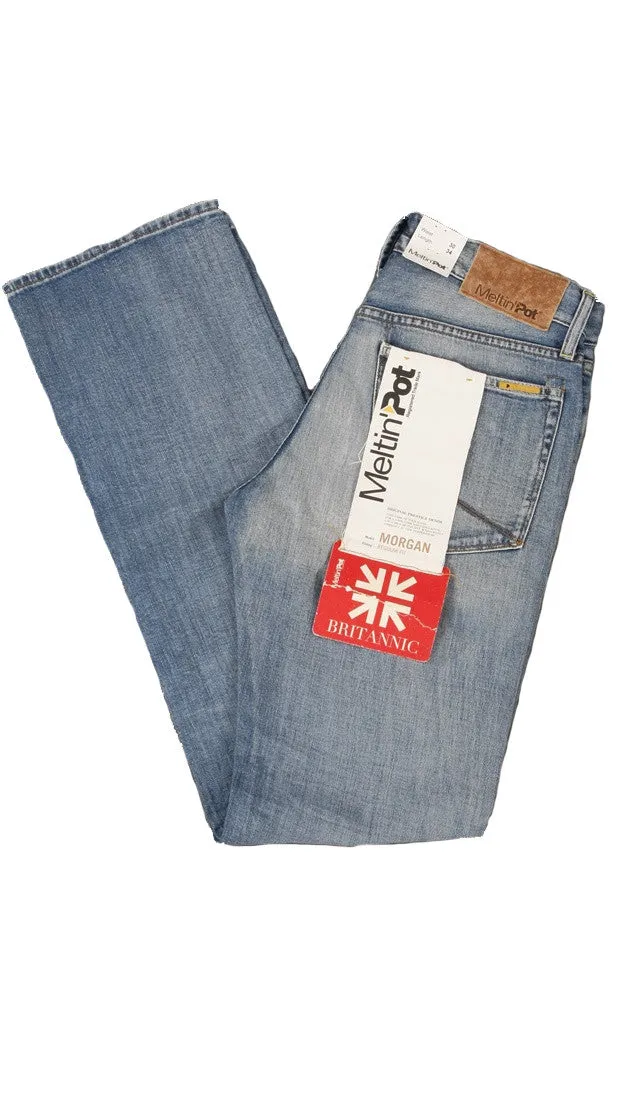 Meltin Pot Morgan Cashmere Hand Regular Fit Jean in UK511