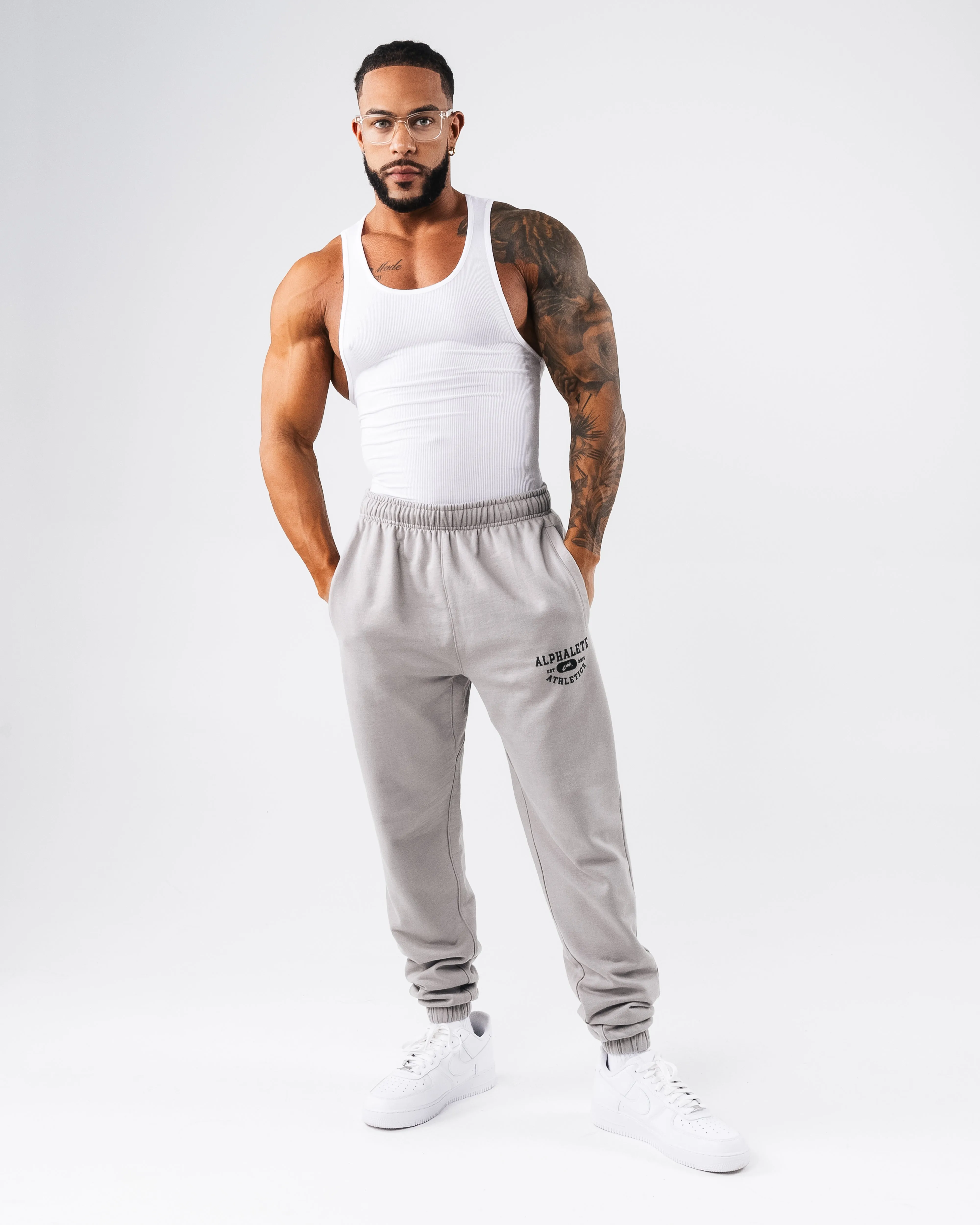 Member Vintage Jogger - Chrome Alphalete Athletics