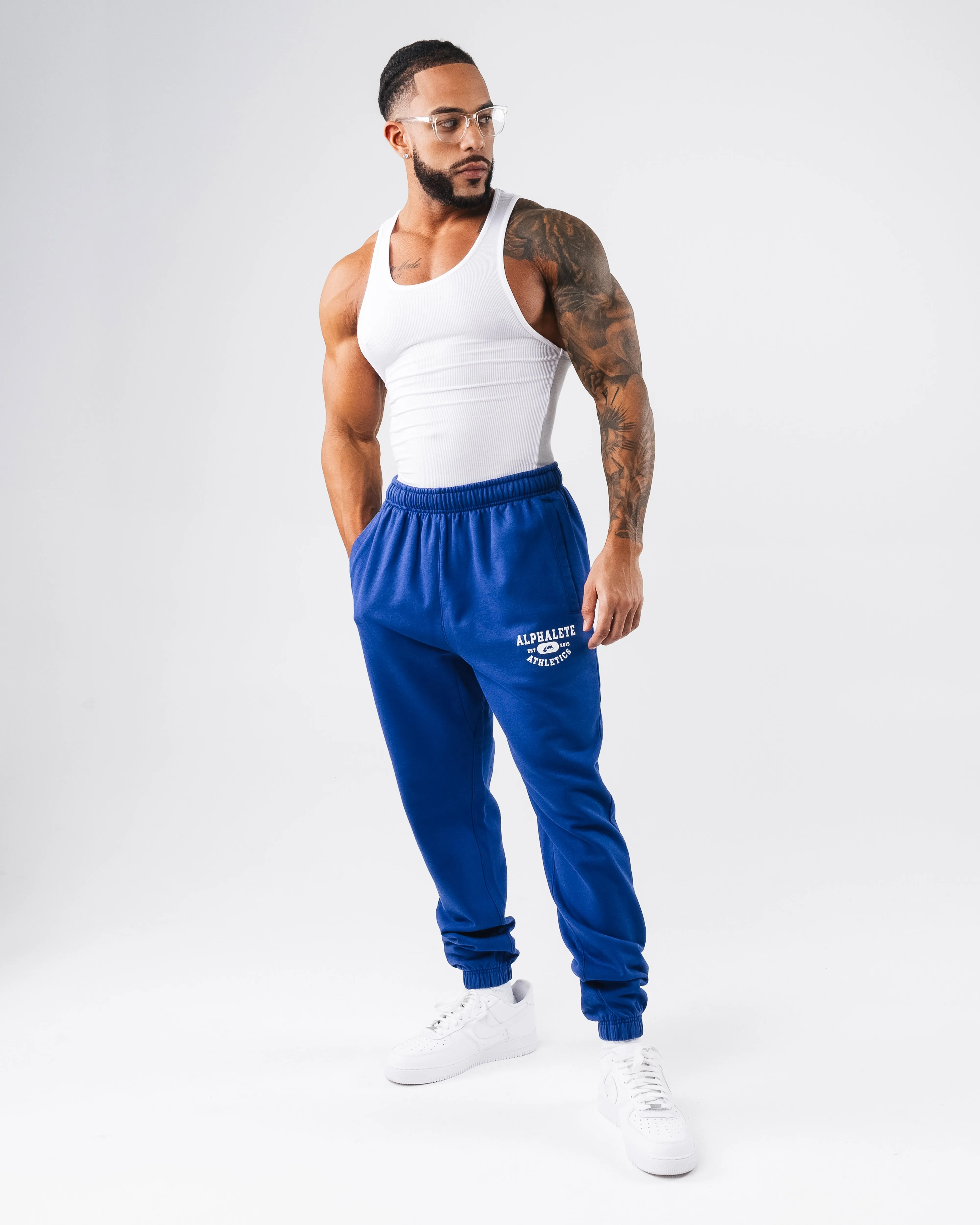 Member Vintage Jogger - Varsity Blue Alphalete Athletics