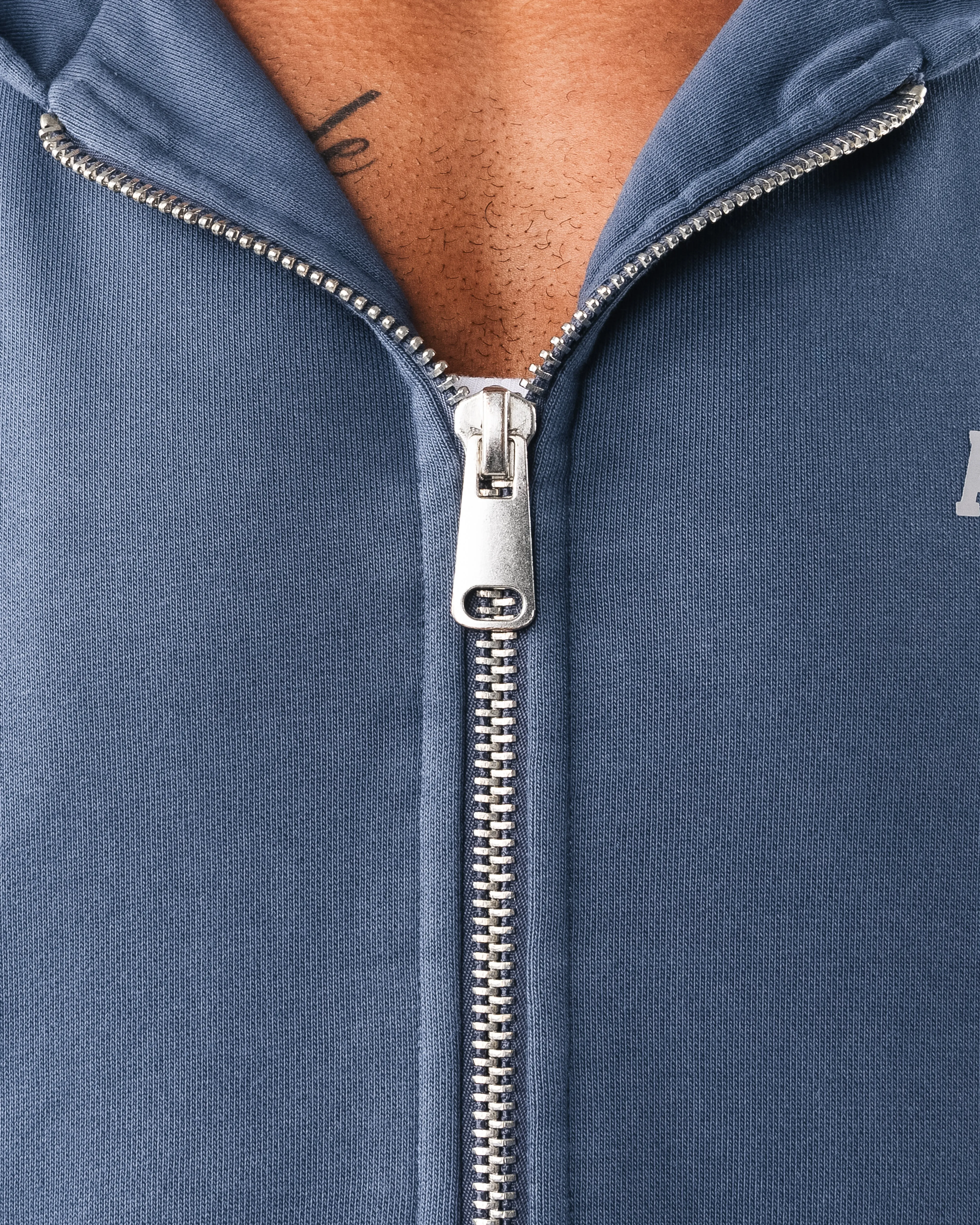 Member Vintage Zip Up - Marine Alphalete Athletics