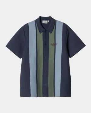 Memory Knit Shirt | Ink Percy Stripe Carhartt WIP