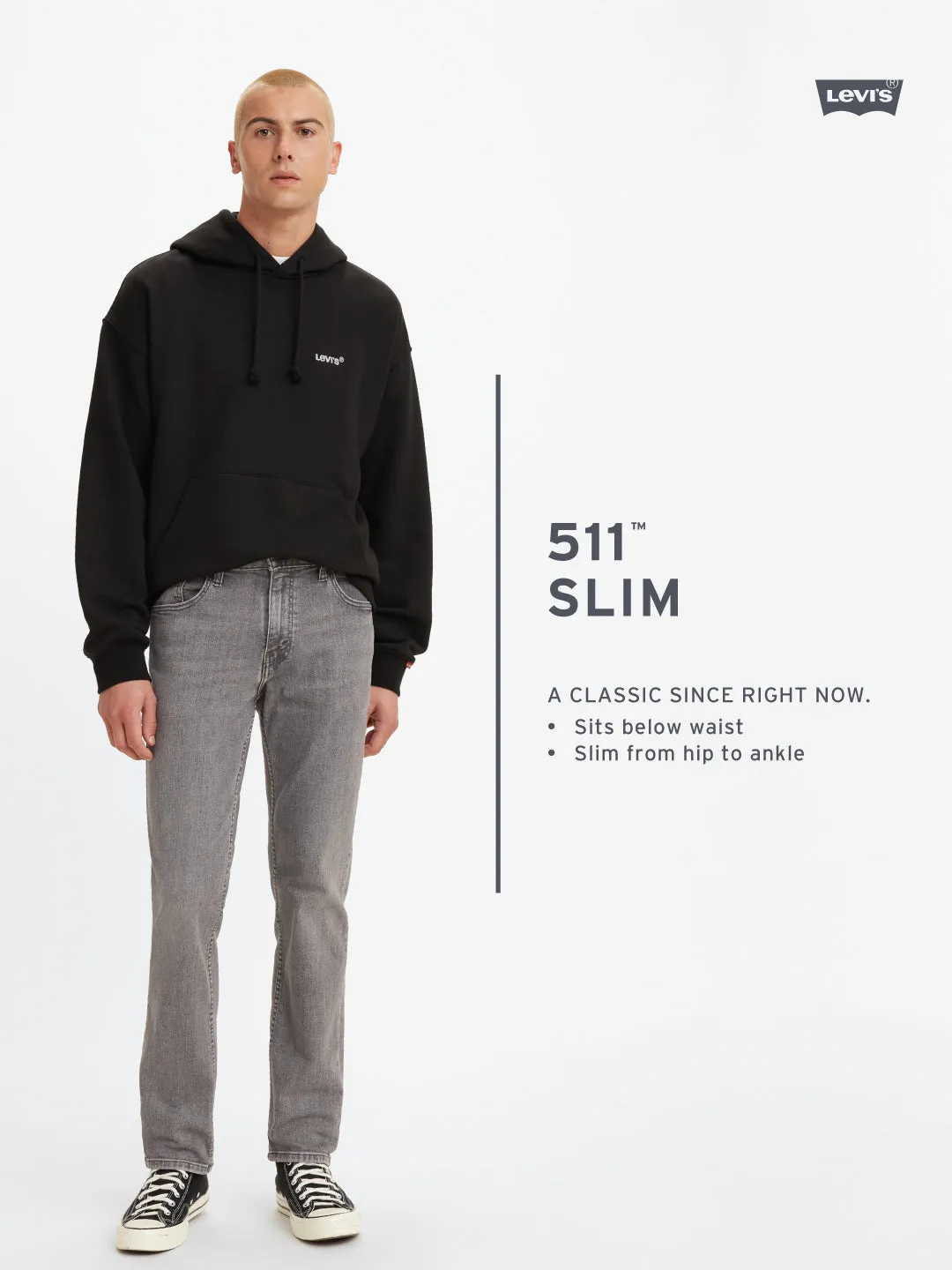 Men's 511 Slim Fit Blue Chinos LEVI'S