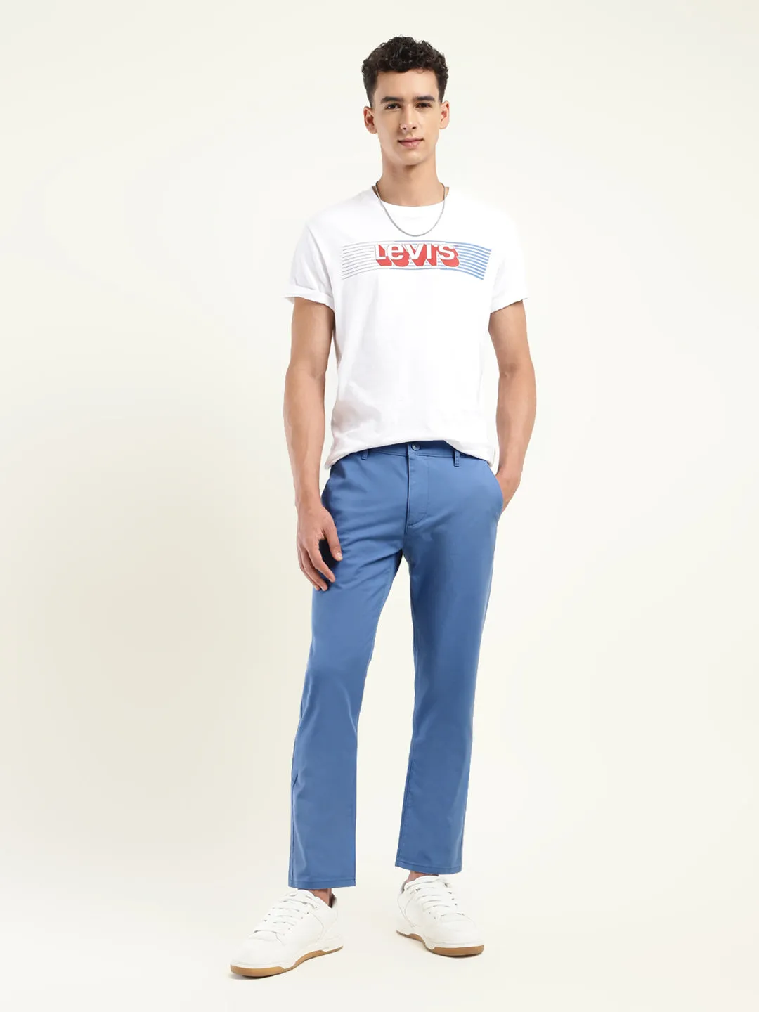 Men's 511 Slim Fit Blue Chinos LEVI'S