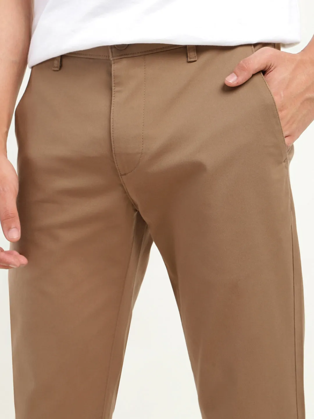 Men's 511 Slim Fit Brown Chinos LEVI'S