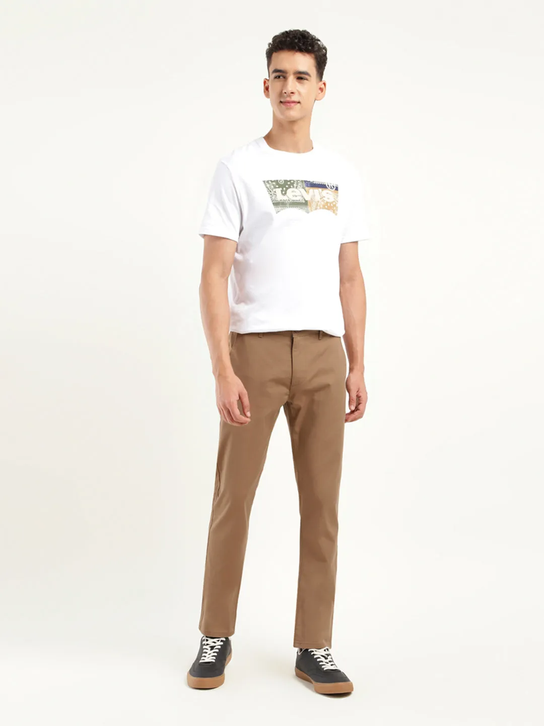 Men's 511 Slim Fit Brown Chinos LEVI'S