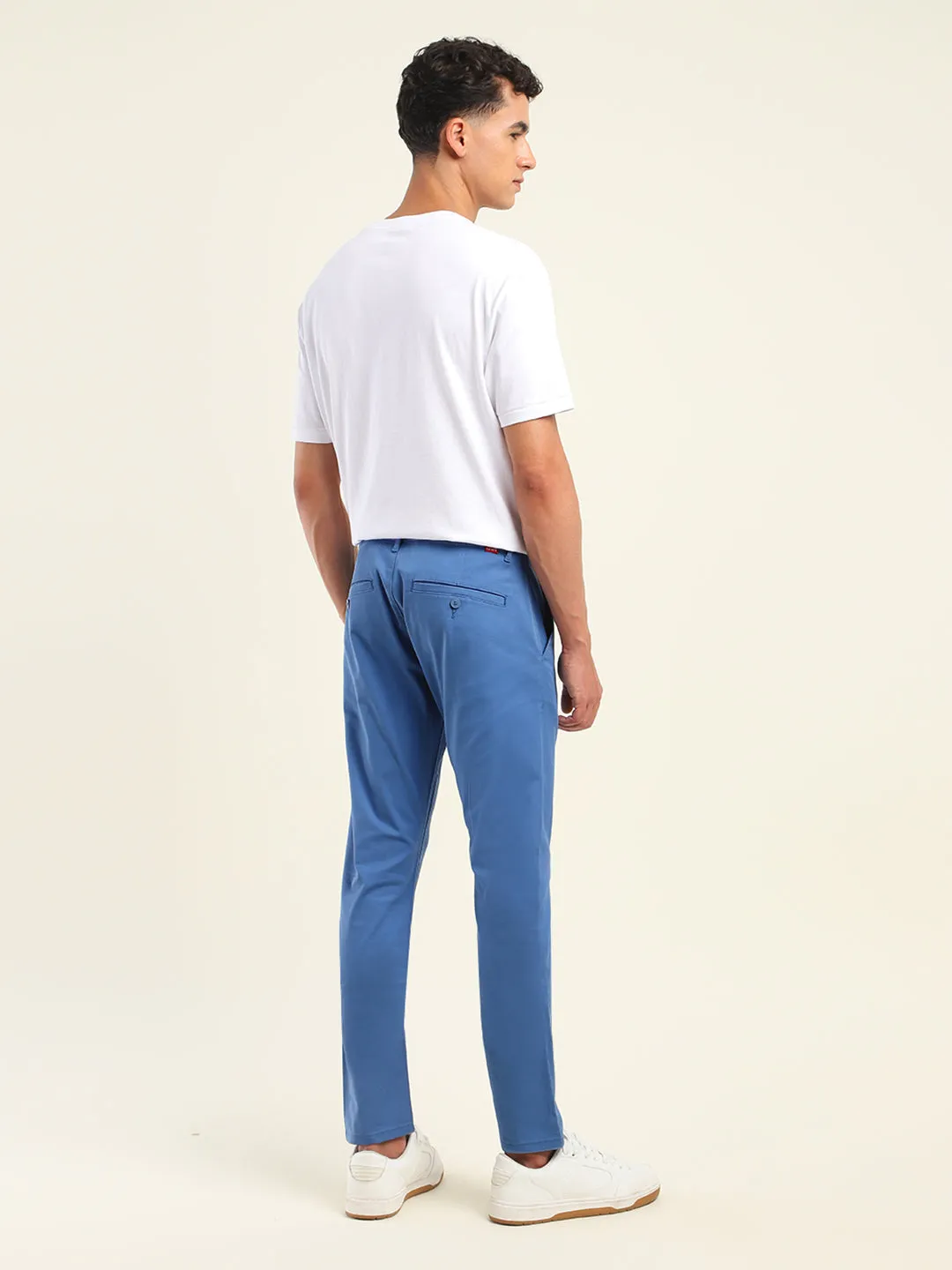 Men's 512 Slim Tapered Fit Blue Chinos LEVI'S