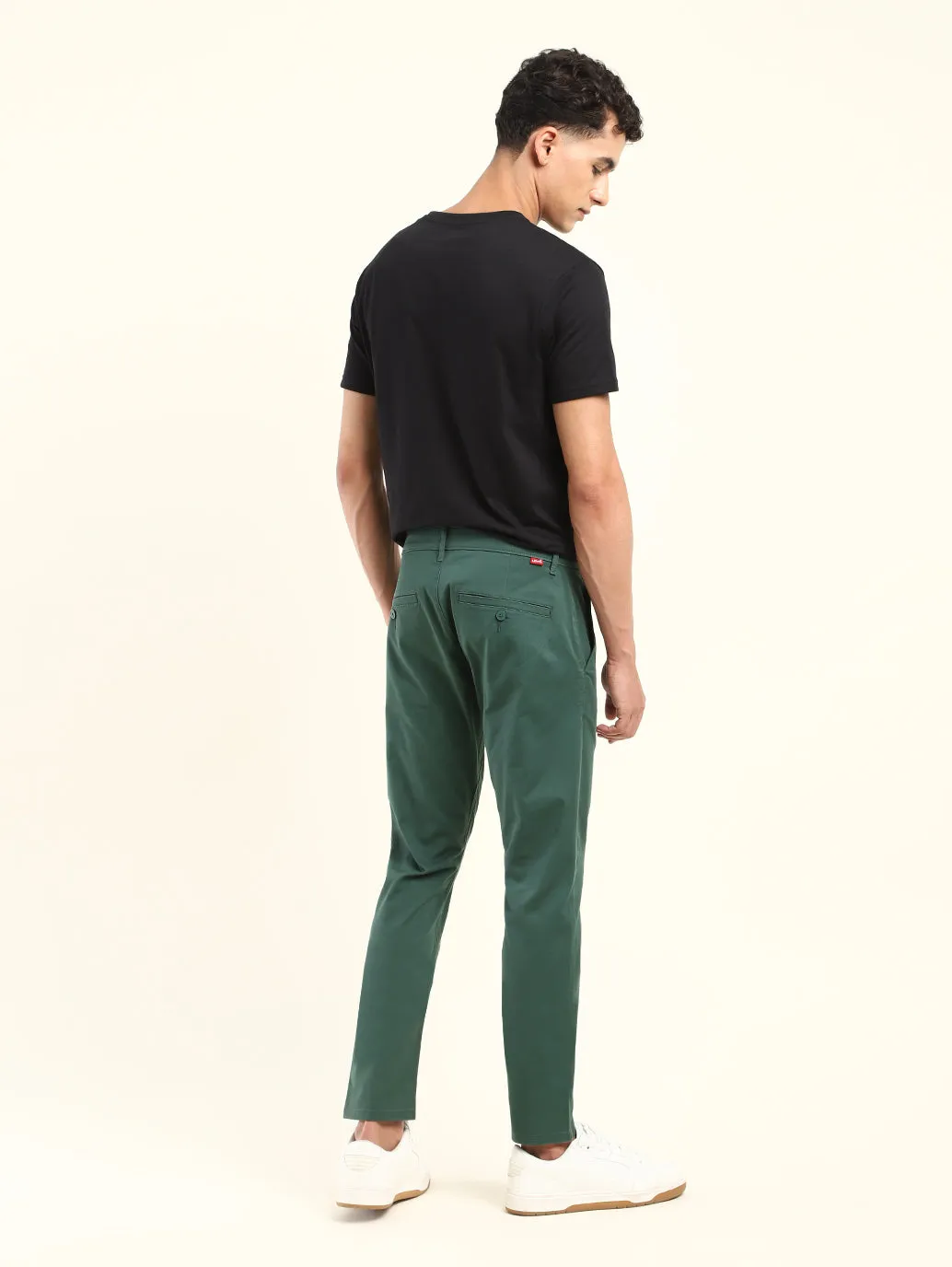 Men's 512 Slim Tapered Fit Green Chinos LEVI'S