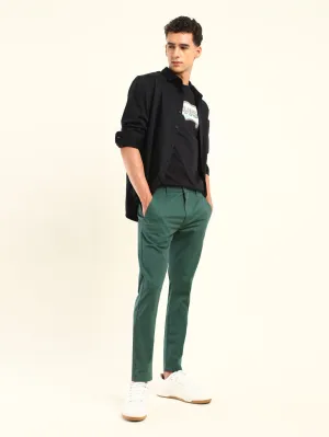 Men's 512 Slim Tapered Fit Green Chinos LEVI'S