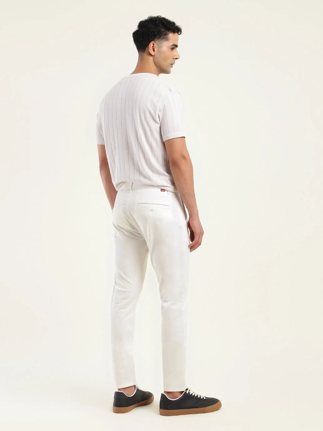 Men's 512 Slim Tapered Fit Off-White Chinos LEVI'S