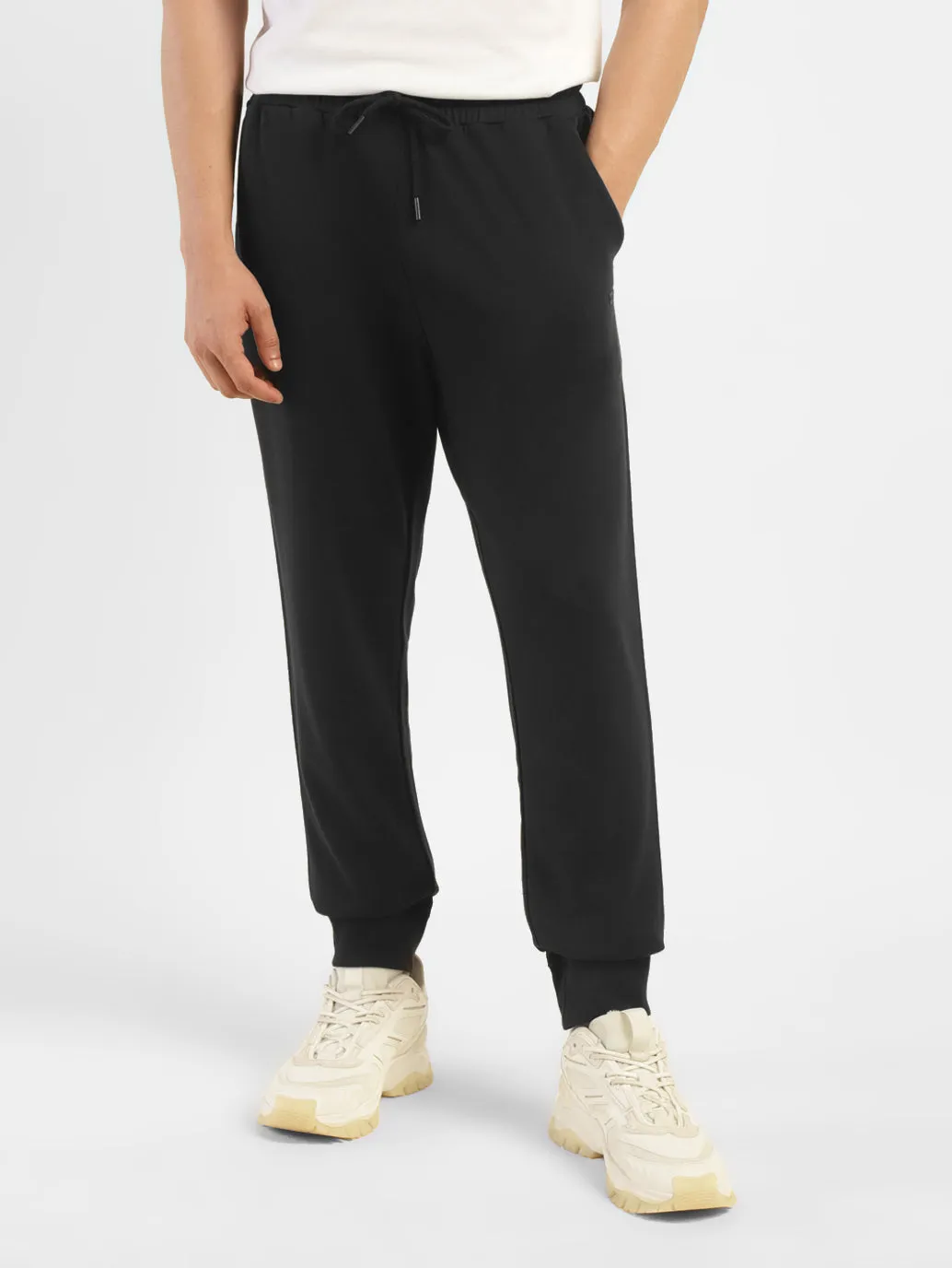 Men's Black Regular Fit Joggers LEVI'S