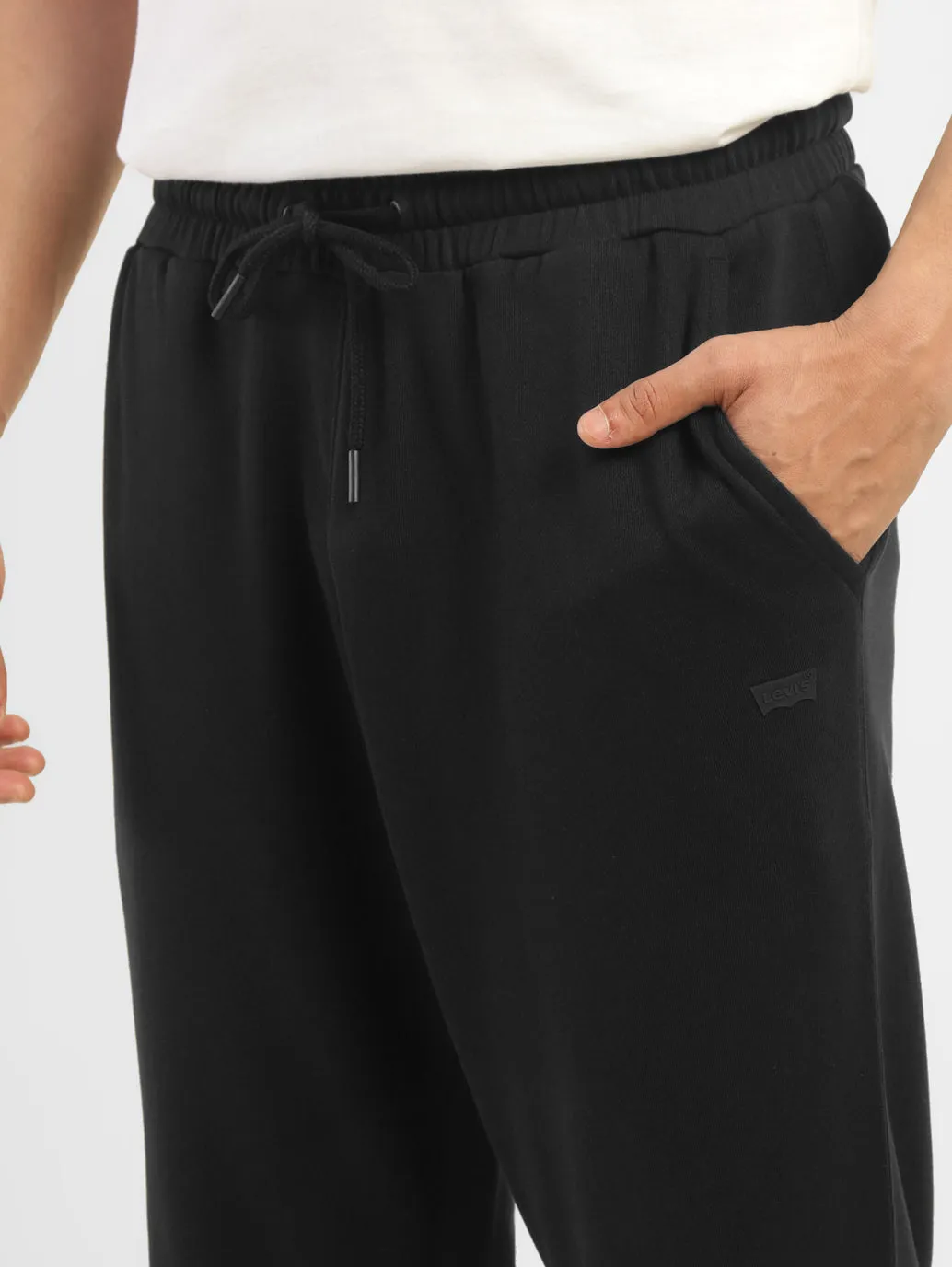 Men's Black Regular Fit Joggers LEVI'S