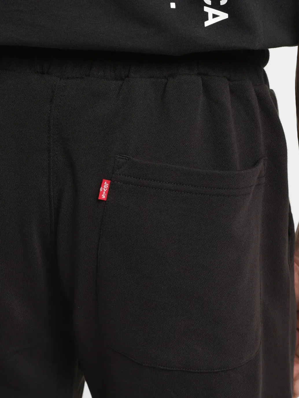 Men's Black Regular Fit Joggers LEVI'S