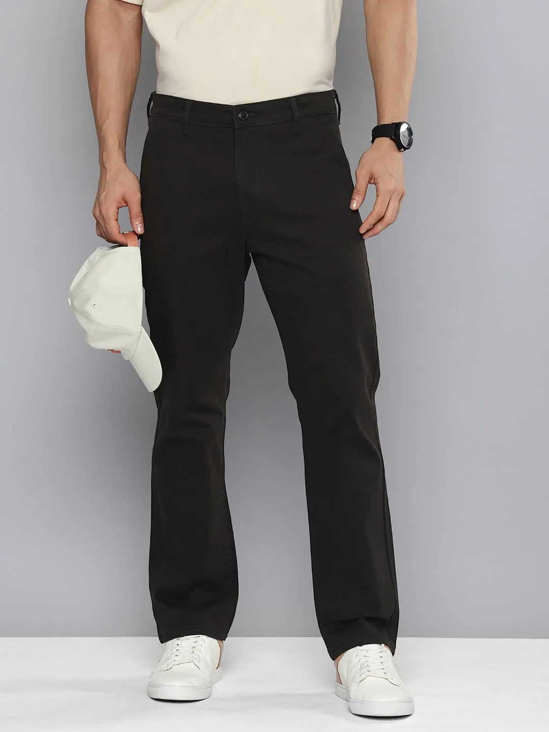 Men's Black Tapered Chinos LEVI'S