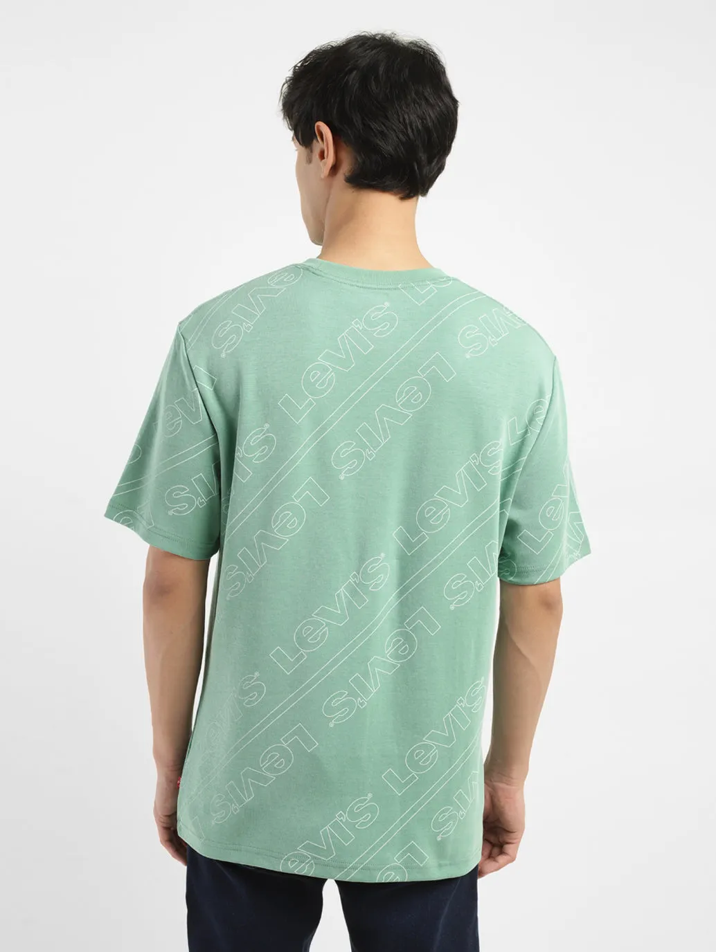 Men's Brand Logo Crew Neck T-shirt LEVI'S