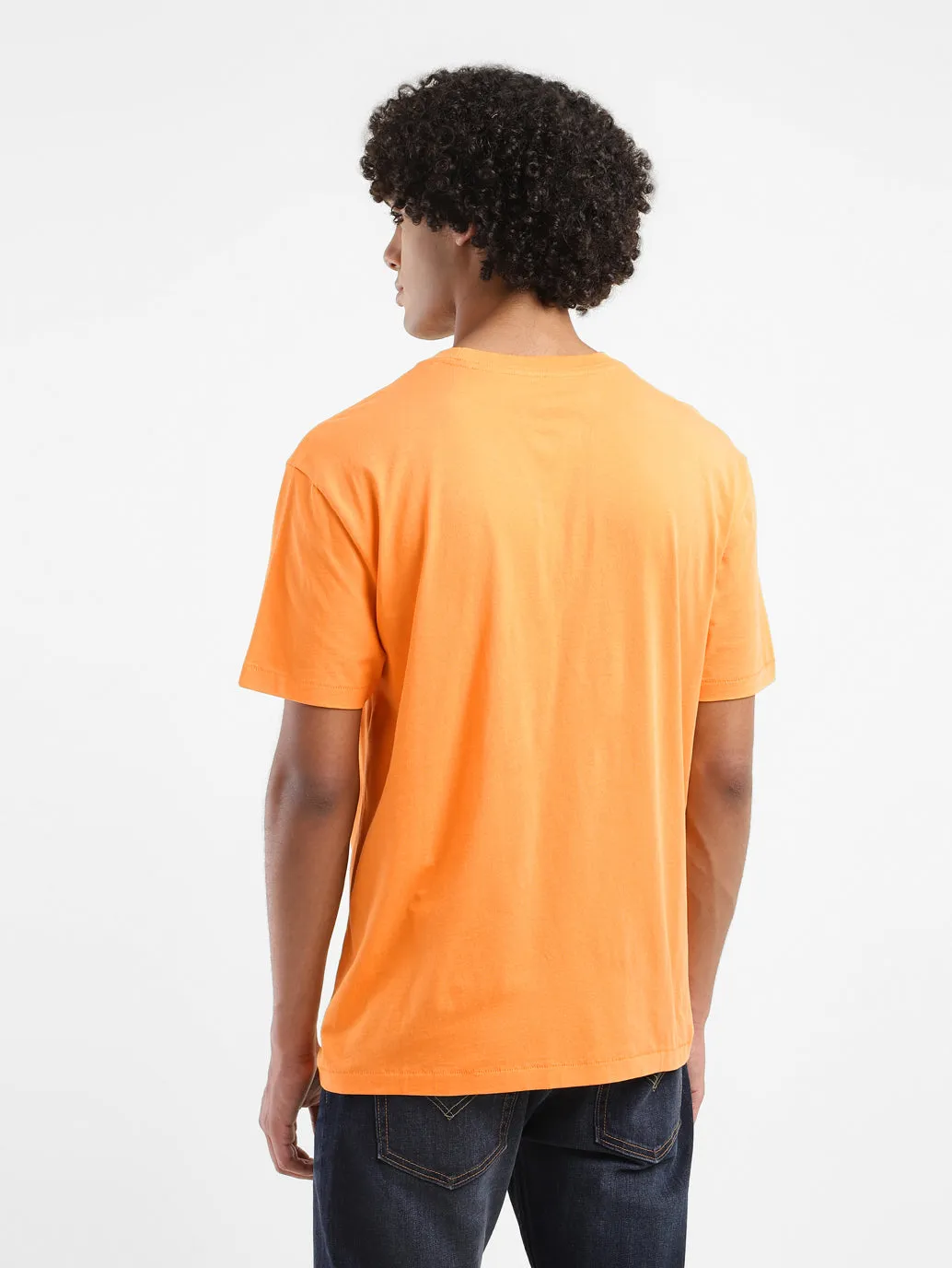Men's Brand Logo Oversized T-Shirt LEVI'S