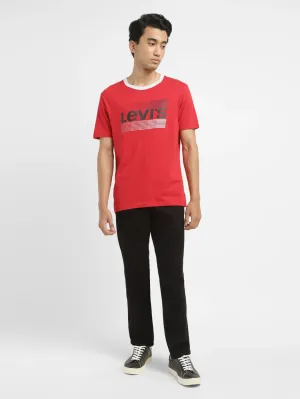 Men's Brand Logo Slim Fit T-shirt LEVI'S