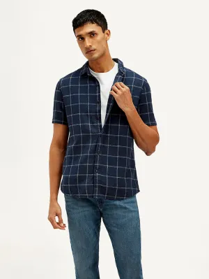 Men's Checkered Slim Fit Linen Shirt LEVI'S