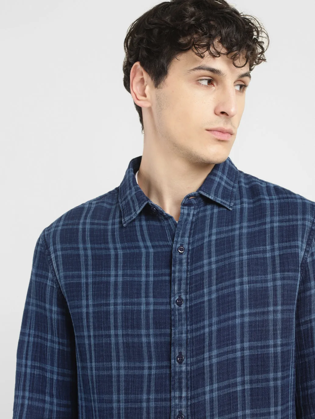 Men's Checkered Slim Fit Shirt LEVI'S