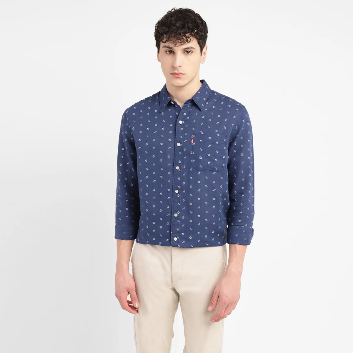 Men's Checkered Slim Fit Shirt LEVI'S