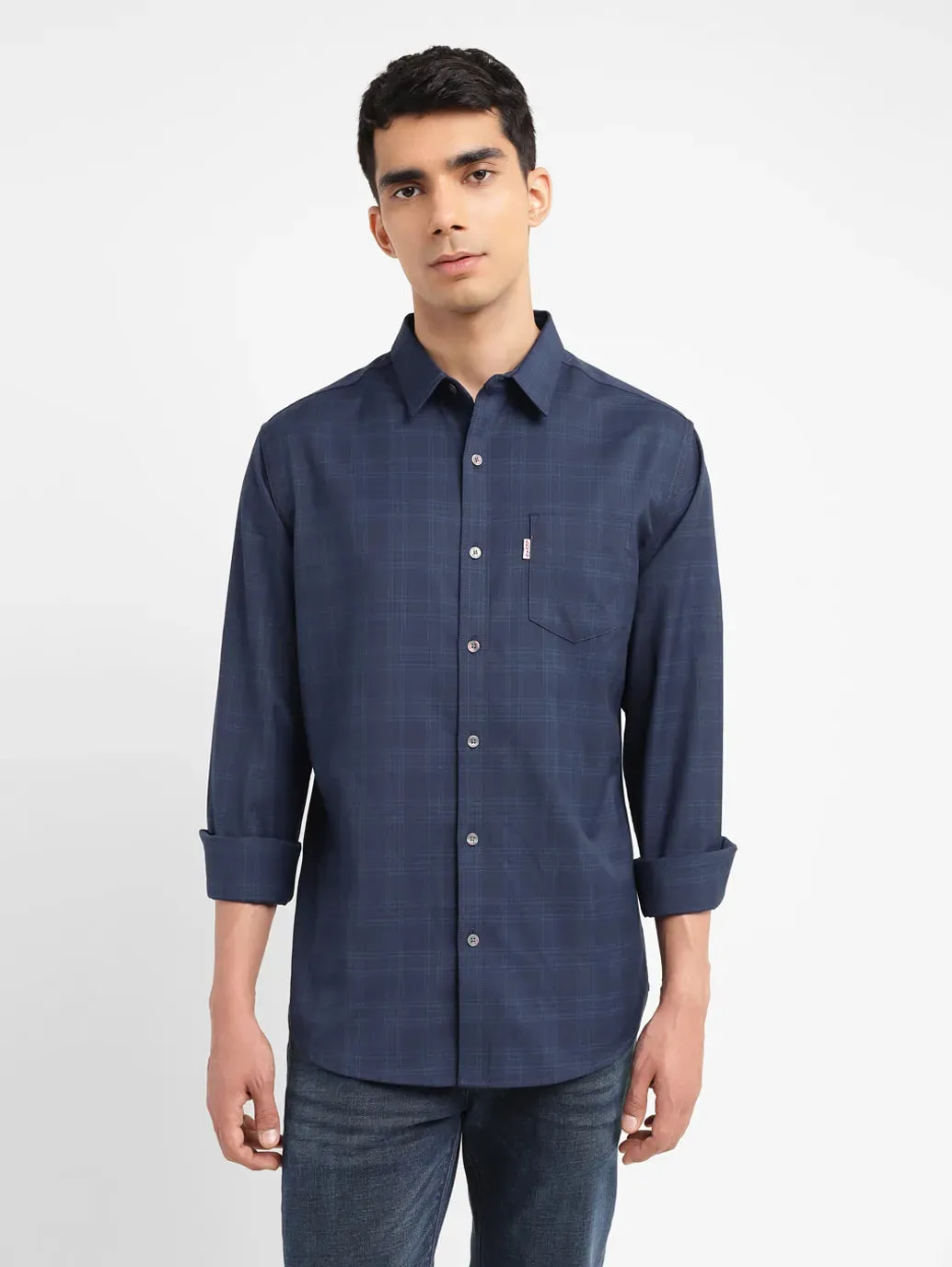 Men's Checkered Slim Fit Shirt LEVI'S