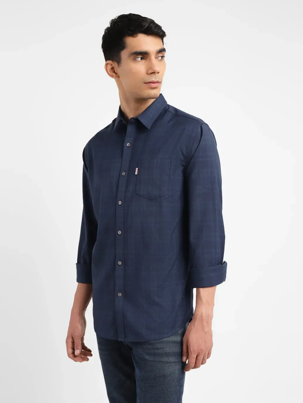 Men's Checkered Slim Fit Shirt LEVI'S