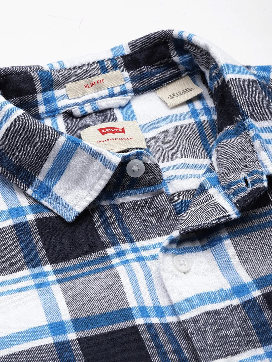 Men's Checkered Slim Fit Shirt LEVI'S