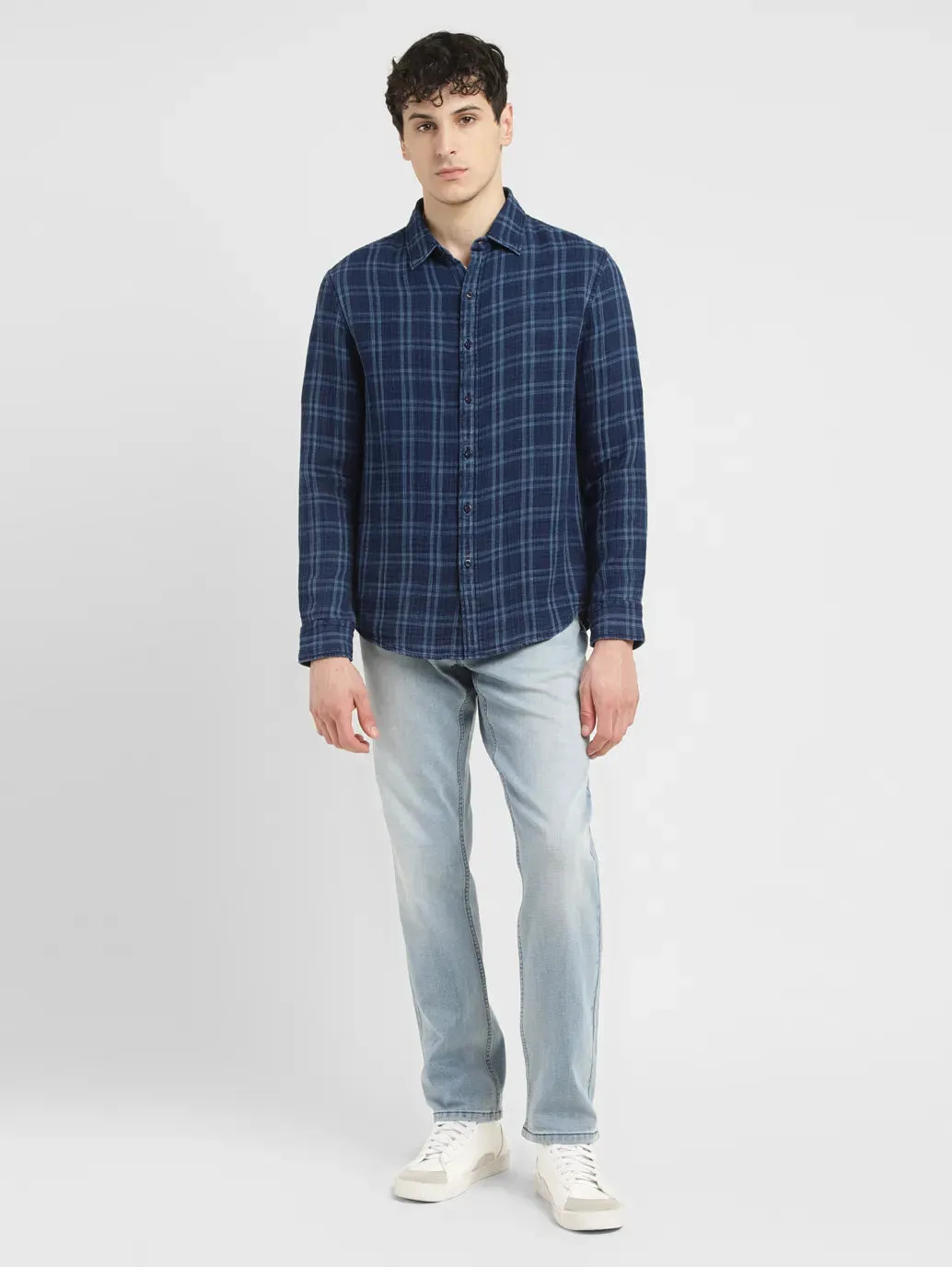 Men's Checkered Slim Fit Shirt LEVI'S