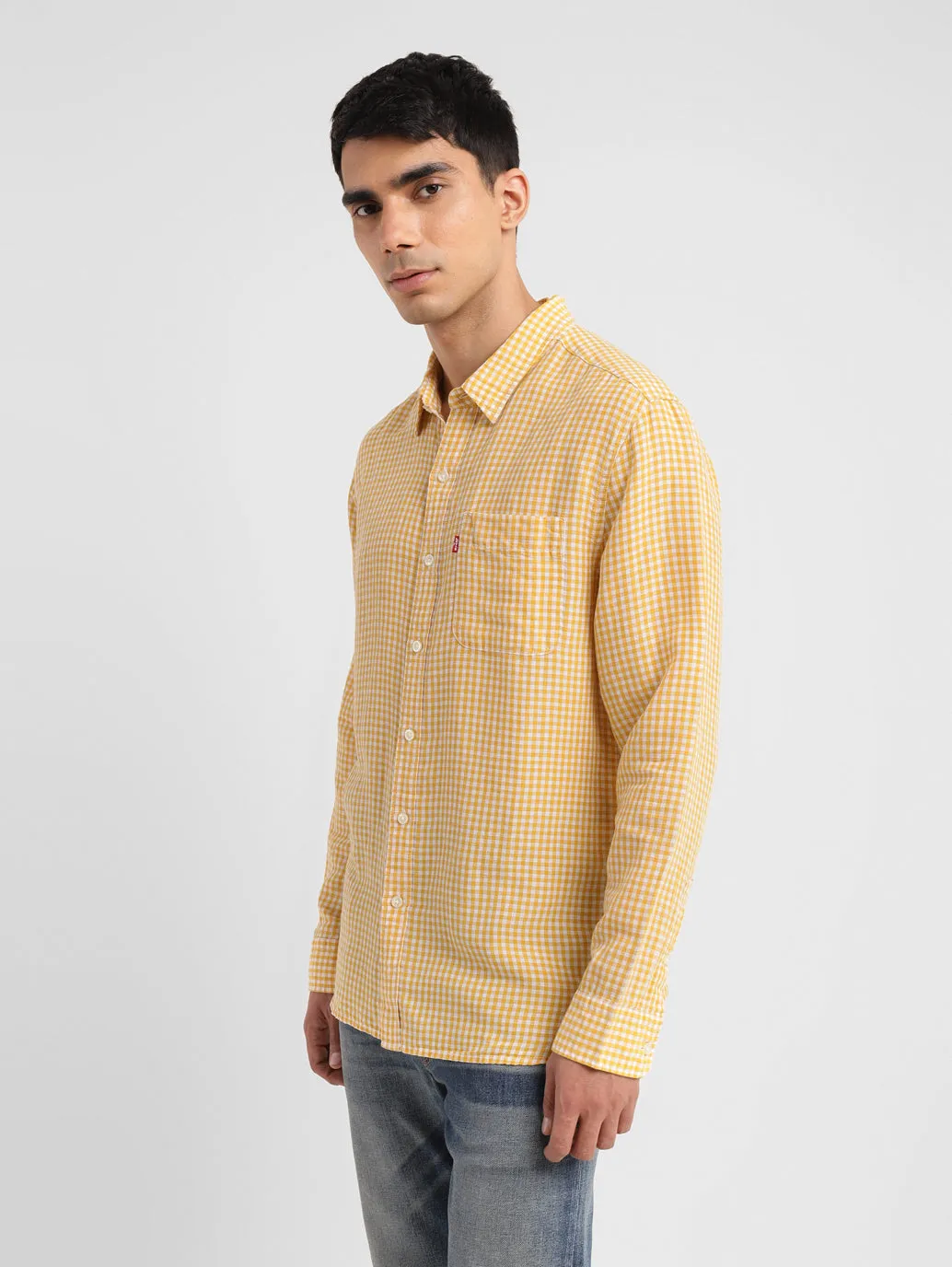 Men's Checkered Slim Fit Shirt LEVI'S