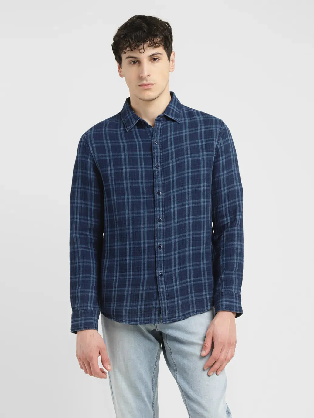 Men's Checkered Slim Fit Shirt LEVI'S