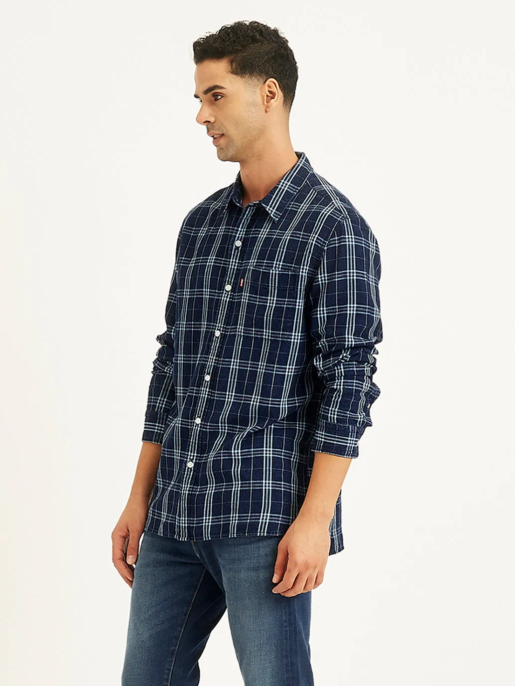 Men's Checkered Slim Fit Shirt LEVI'S