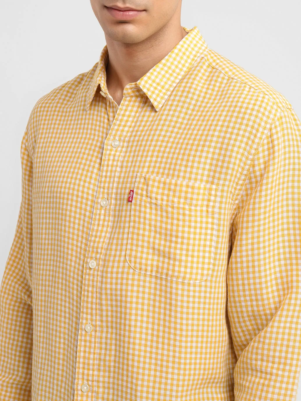 Men's Checkered Slim Fit Shirt LEVI'S