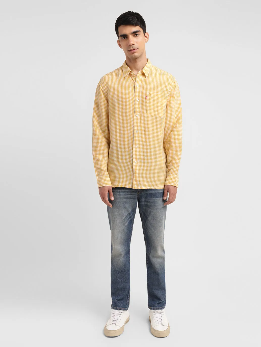 Men's Checkered Slim Fit Shirt LEVI'S