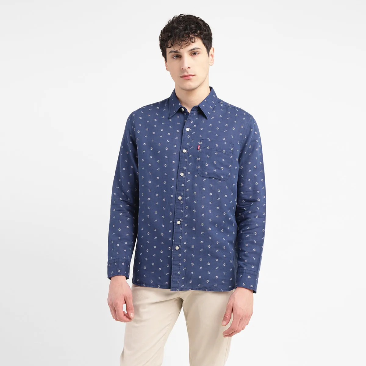 Men's Checkered Slim Fit Shirt LEVI'S