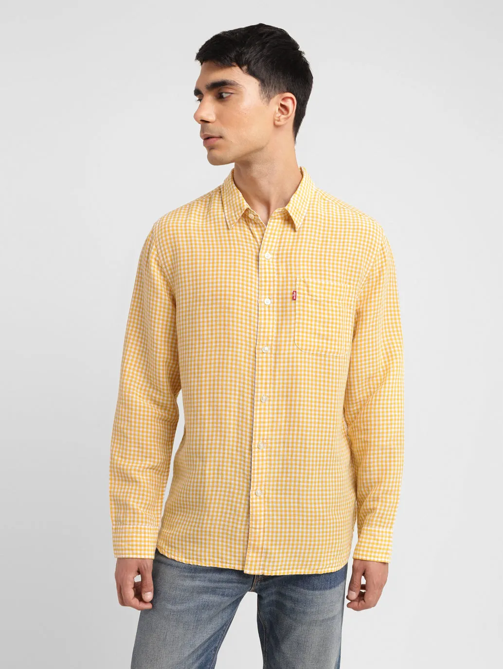 Men's Checkered Slim Fit Shirt LEVI'S