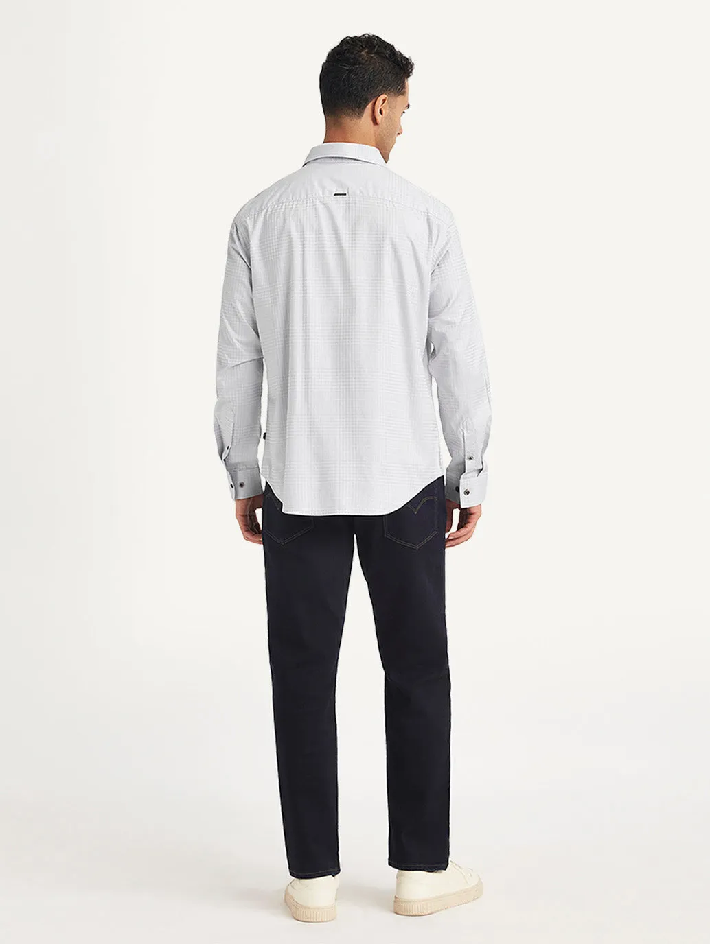 Men's Checkered Spread Collar Shirt LEVI'S