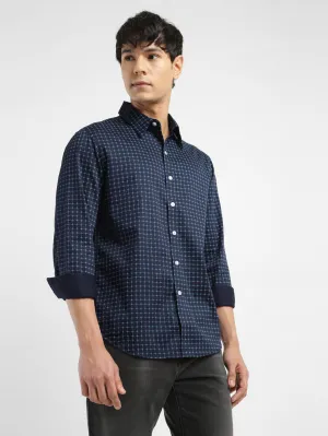 Men's Checkered Spread Collar Shirt LEVI'S