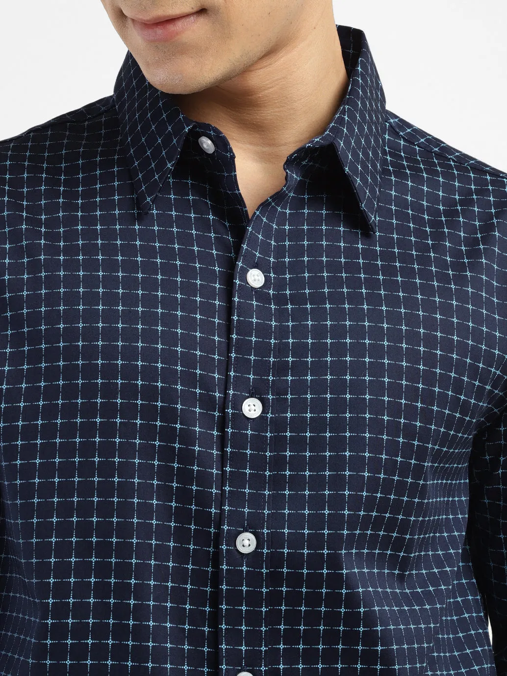 Men's Checkered Spread Collar Shirt LEVI'S