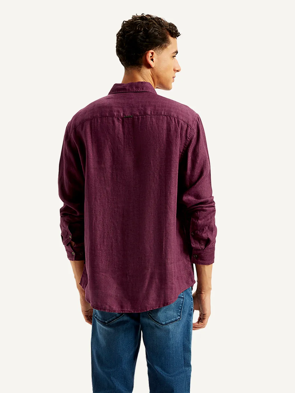 Men's Checkered Spread Collar Shirt LEVI'S
