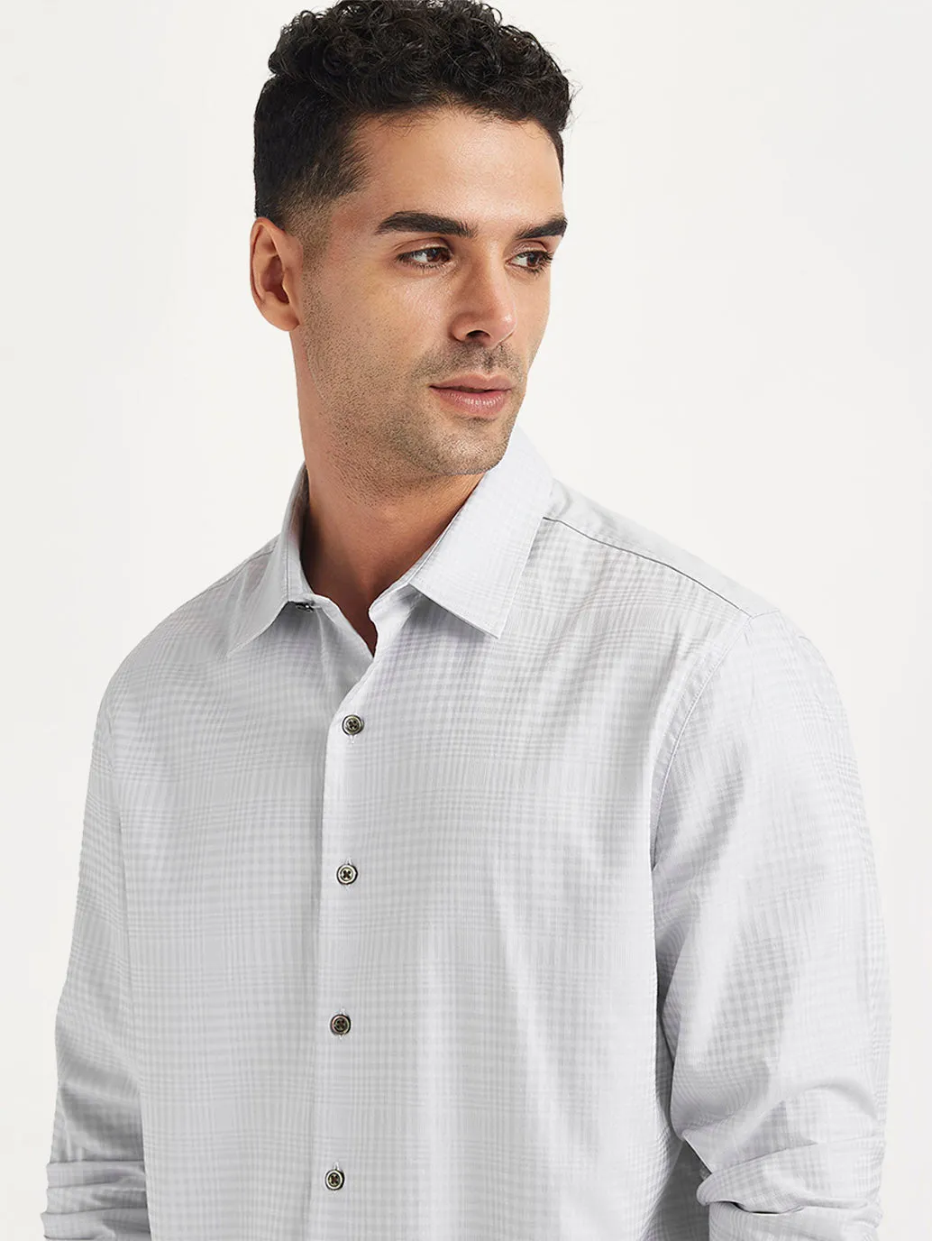 Men's Checkered Spread Collar Shirt LEVI'S
