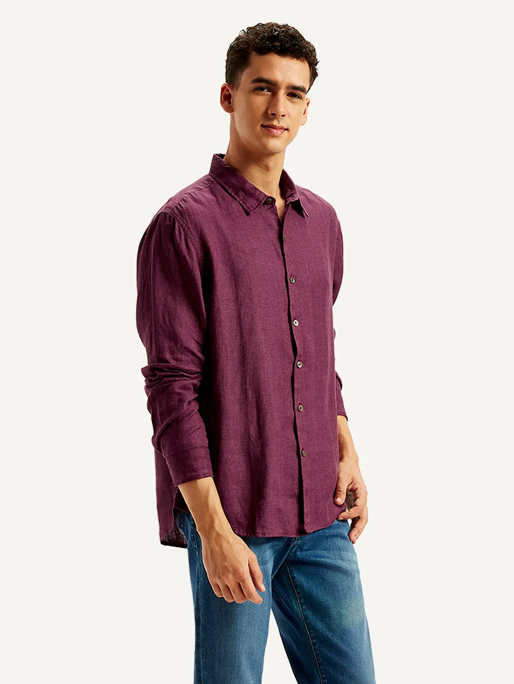 Men's Checkered Spread Collar Shirt LEVI'S