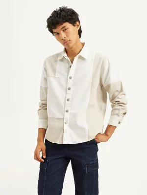 Men's Colorblock Relaxed Fit Denim Overshirt LEVI'S