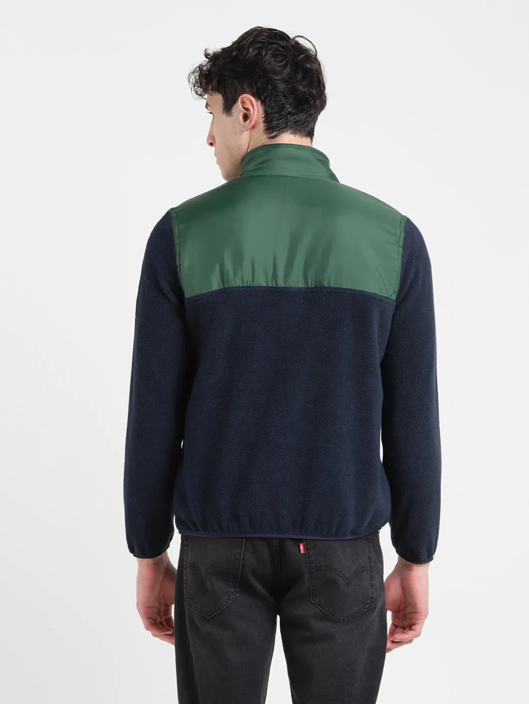 Men's Crew Neck Printed Jacket LEVI'S