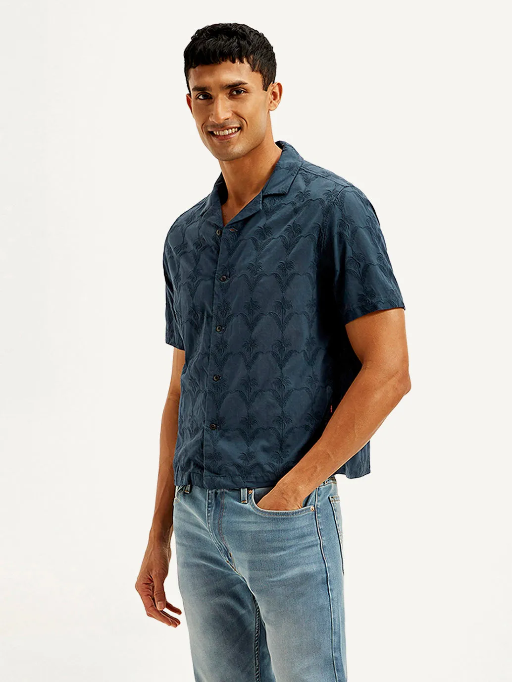 Men's Embroidered Relaxed Fit Shirt LEVI'S