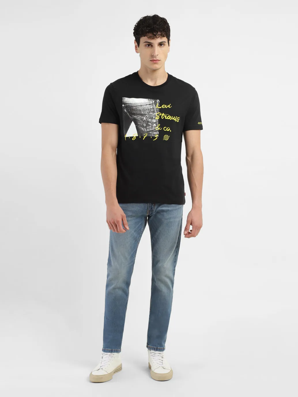 Men's Graphic Crew Neck T-shirt LEVI'S