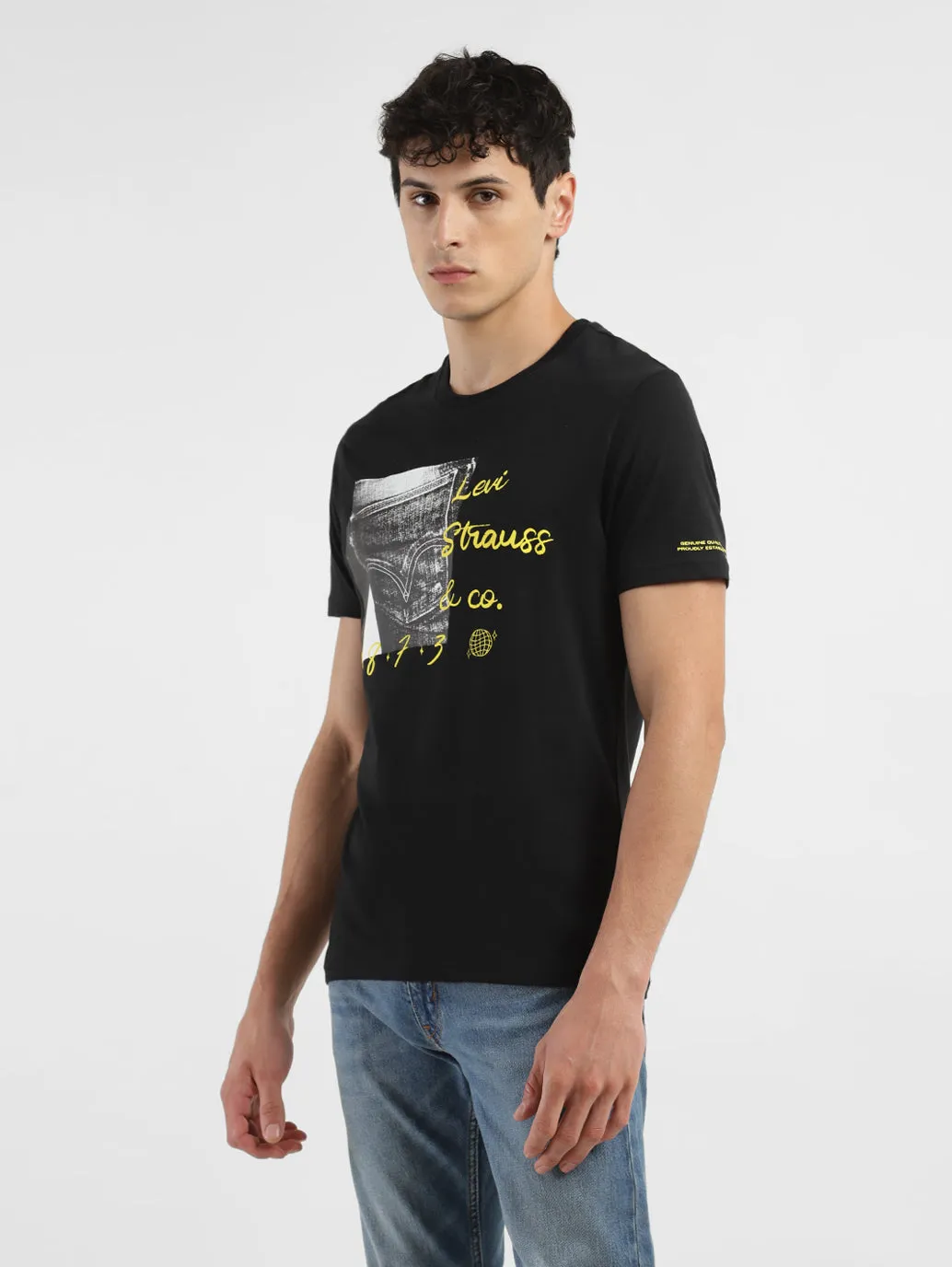 Men's Graphic Crew Neck T-shirt LEVI'S
