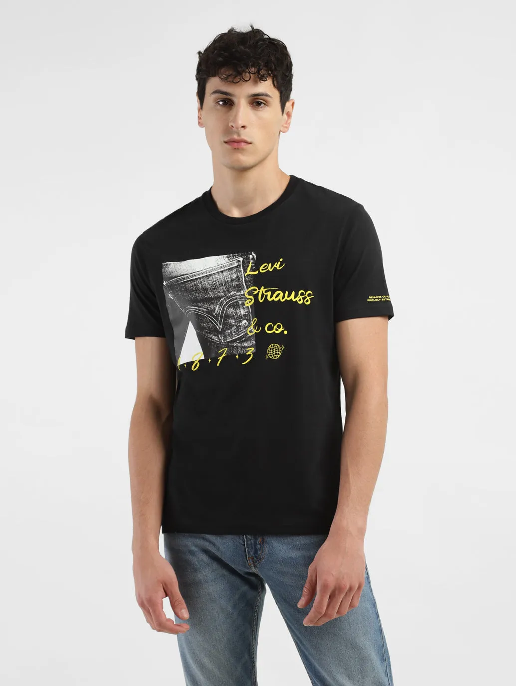 Men's Graphic Crew Neck T-shirt LEVI'S
